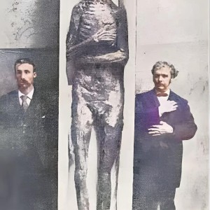 DB真人-这是1895年一名探矿者在加利福尼亚发现了一具巨人的尸体。